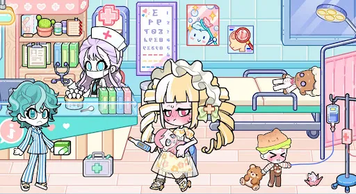 Social interactions in Angela World