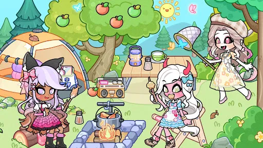 Fun mini-game activity with colorful interface